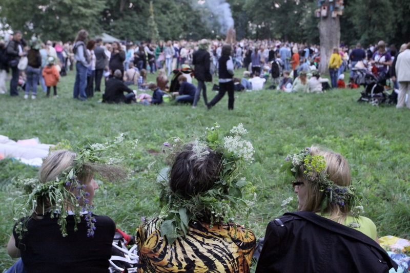 Verkių regioniniame parke – Joninių-Rasų laužai ir burtai (Foto)