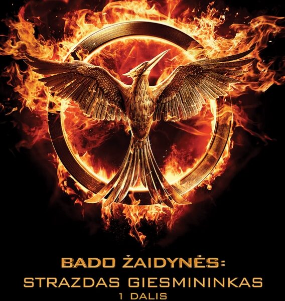 Festivalyje Comic-Con pristatytas filmo „Bado žaidynės: Strazdas Giesmininkas. 1 dalis“ anonsas