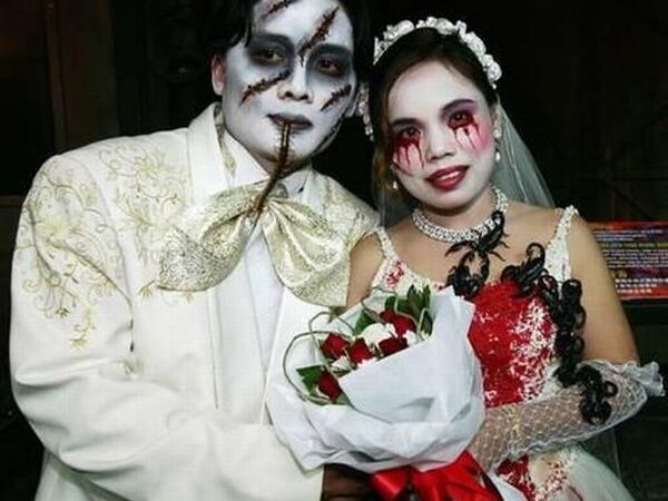 Mano juodos, šiurpios, gotiškos vestuvės (foto)