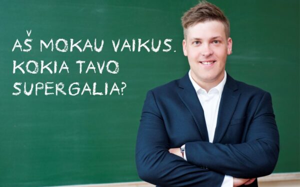 Jaunas pedagogas Gražvydas Kaškelis: „Mokytojo indėlis į visuomenės gerovę yra milžiniškas“