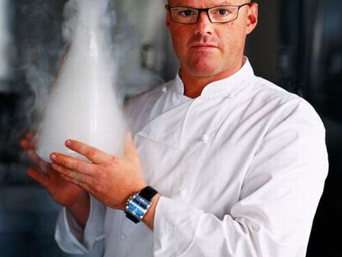 Kulinaras H. Blumenthalis: 4 metus išradinėjau aštrios cukraus vatos receptą