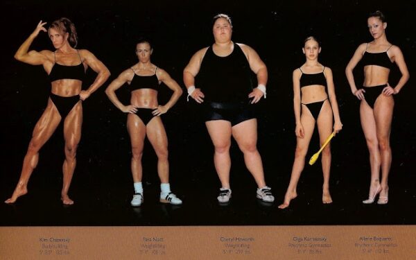 Kūno grožis: skirtingų sporto šakų atletai (foto)