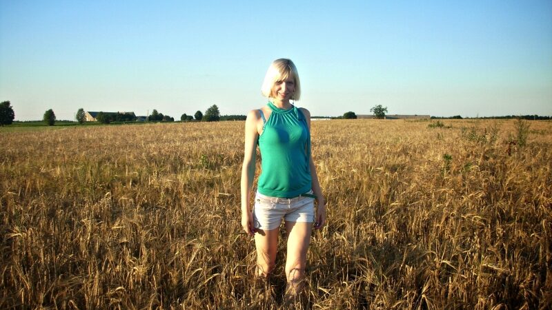 Konkurso „Pasiryžk naujam įvaizdžiui“ dalyvė – Ieva