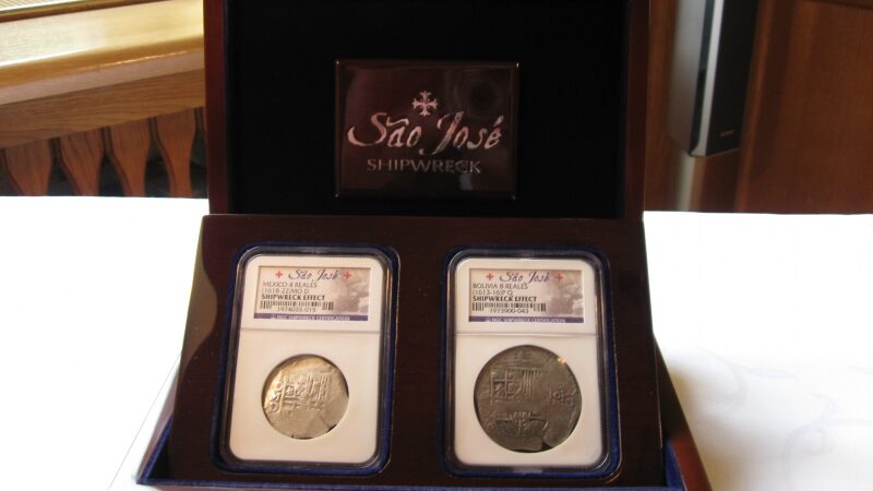 Legendinio portugalų laivo „São José“ lobis Lietuvoje (foto)