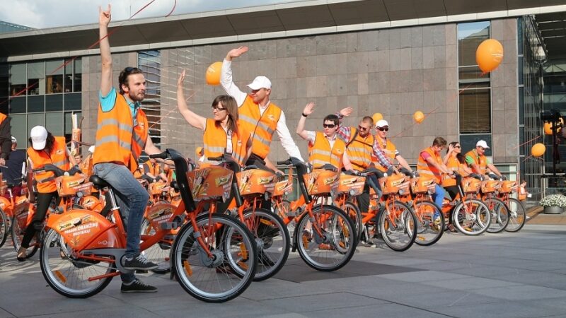 Sėkmingai startavo Vilniaus miesto dviračiai (foto)