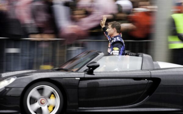 Davidas Coulthardas padidino Vilniaus apsukas! (Foto)