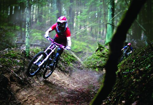 „Downhill“  – intensyvus dviračių sportas