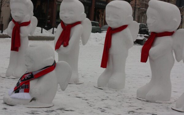 Angelai vėl keliaus po Vilnių