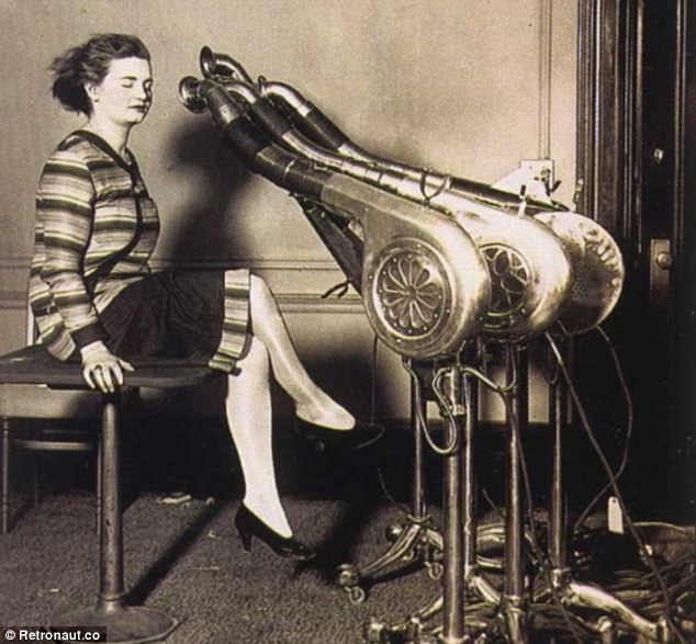 Plaukų džiovintuvai beveik prieš 100 m. ir kt. keisti išradimai (Foto)