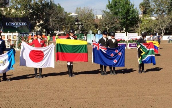 Meksikoje startavusi Lietuvos konkūrinio jojimo čempionė pateko į geriausiųjų dešimtuką