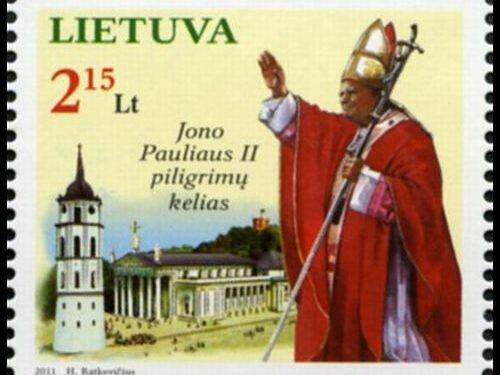 Palaimintasis Jonas Paulius II – pašto ženkluose