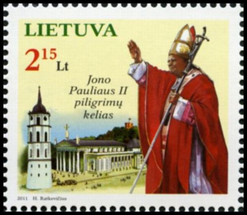 Palaimintasis Jonas Paulius II – pašto ženkluose