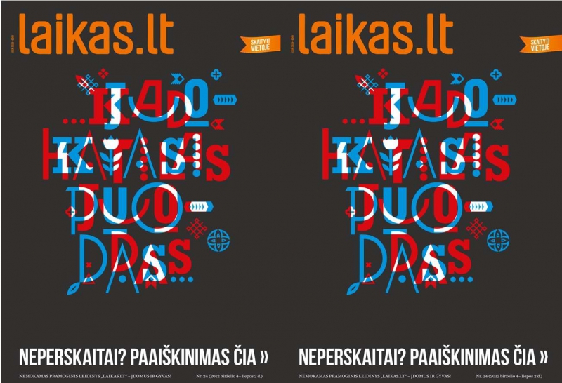 Pasirodė naujas „Laikas.lt“ žurnalo numeris. Tema - JUOKAS