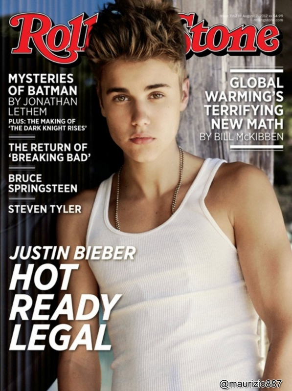 Ant JAV žurnalo viršelio – kaip niekada vyriška Justino Bieberio nuotrauka