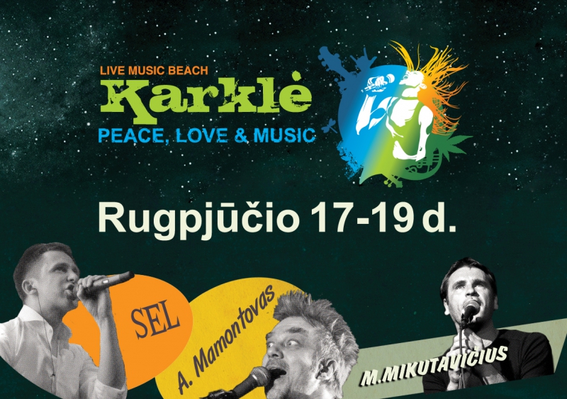 Karklės festivalyje – M. Mikutavičiaus