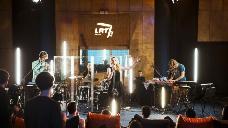 „LRT Opus Ore” pristato valandos trukmės grupės „Keymono“ koncertą radijo studijoje