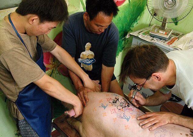 Ant kiaulių nugarų – meno kūriniai (Foto, video)