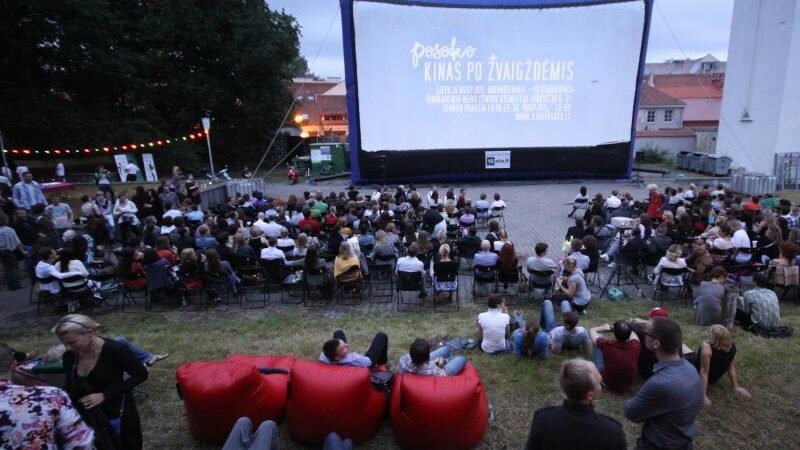 Išskirtiniuose filmų seansuose po atviru dangumi – Europos kino žvaigždės