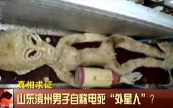 Kinas pasodintas į kalėjimą, nes šaldiklyje laikė ateivio palaikus (video)