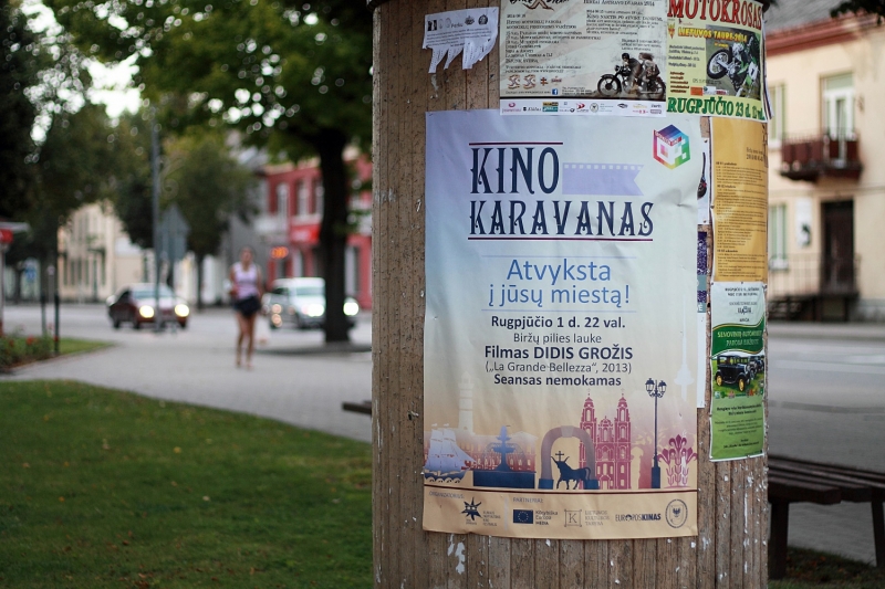 Po Lietuvą kelionę pradėjo „Kino karavanas“