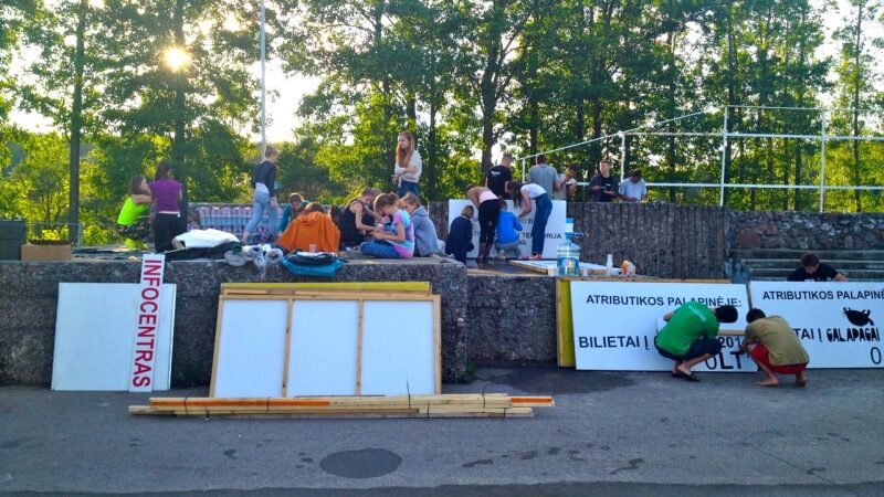Zaraso saloje ruošiamasi didžiausiam metų muzikos ir pramogų festivaliui