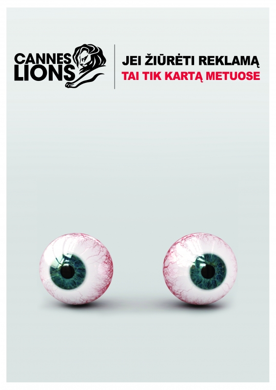 „Geriausios 2013 metų Kanų Liūtų reklamos“  jau kviečia žiūrovus