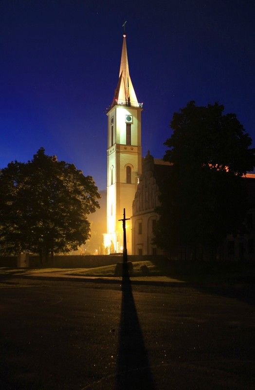 Kultūros naktyje - naktiniai bažnyčių siluetai iš visos Lietuvos