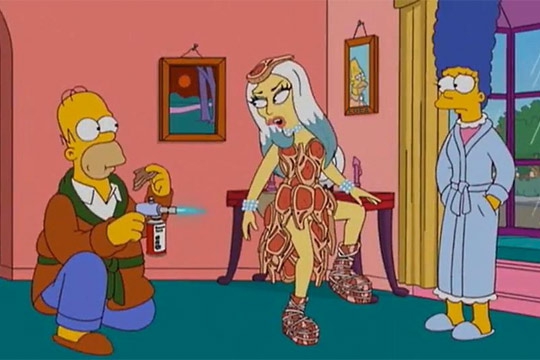 Garsenybės šturmuoja „Simpson'us“: nuo Lady Gagos iki Justino Bieberio (Video