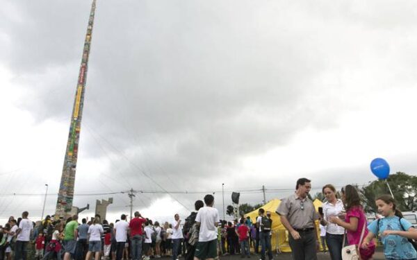 Brazilijoje – didžiausias pasaulyje „Lego“ bokštas (Video)