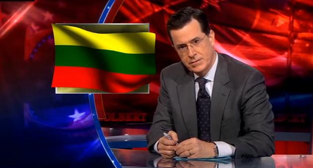 Amerikos TV laidoje - pašaipos ir pagyros Lietuvai (Video)