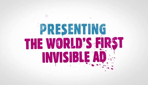 Sukurta pirmoji pasaulyje nematoma reklama (video)