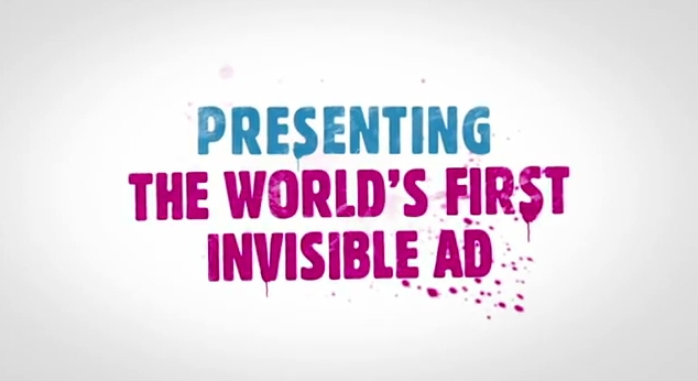 Sukurta pirmoji pasaulyje nematoma reklama (video)