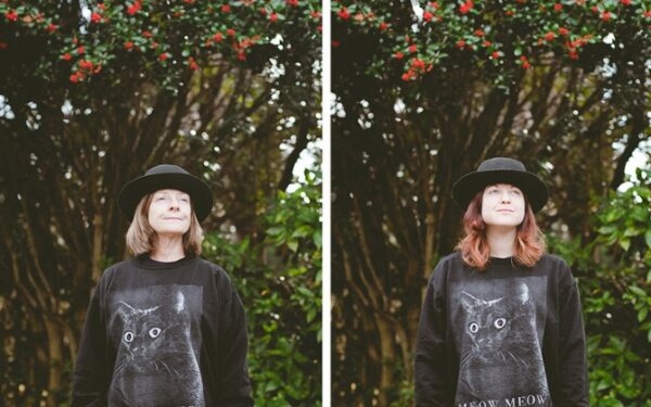 Fotografijų serija „Motina ir dukra“ – ne apie skirtumus, o apie panašumus