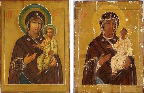 Lukiškių Dievo Madonos ikona - galbūt seniausias tapybos kūrinys Lietuvoje