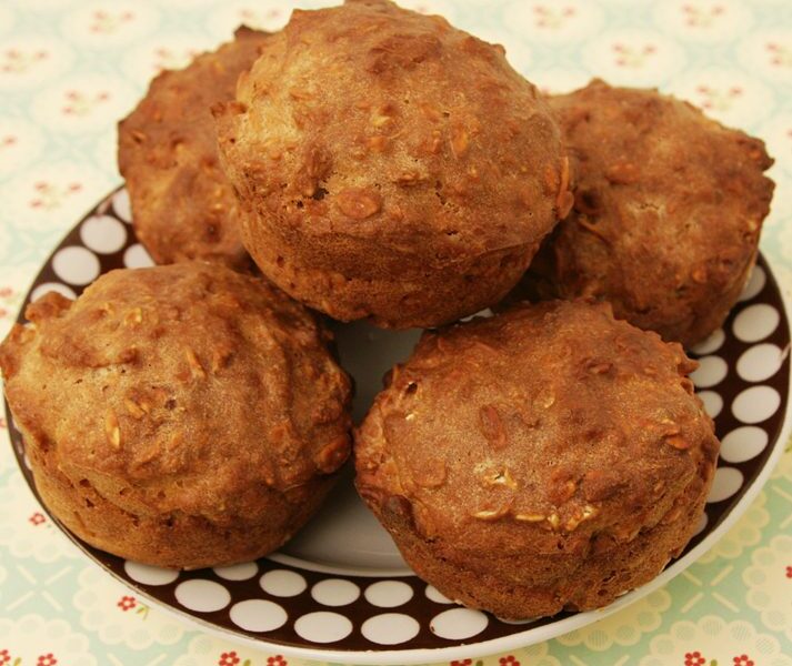 Veganiški avižiniai keksiukai