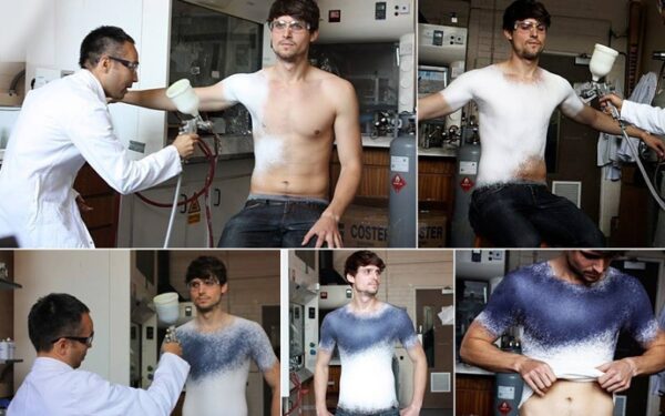 Pervesmas madoje? Ant kūno purškiami marškinėliai (foto)