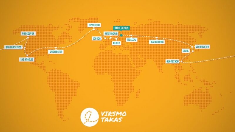 Aplink Šiaurinį Žemės pusrutulį neišleidžiant iš savo kišenės nė cento