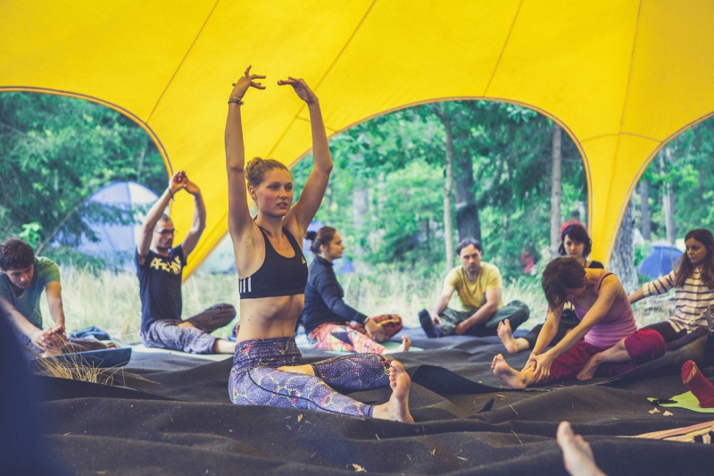 Festivalyje „Yaga Gathering“ aktyvios meditacijos pamokos visai šeimai