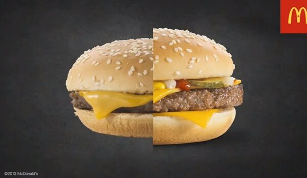 Kodėl „McDonald’s“ mėsainis reklamoje atrodo skaniau (Video)