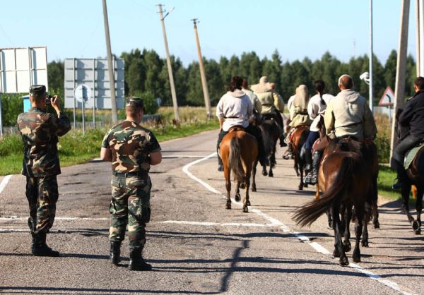 „Meilės žygio Valdovų keliu“ raiteliai tęsia žygį Baltarusijoje