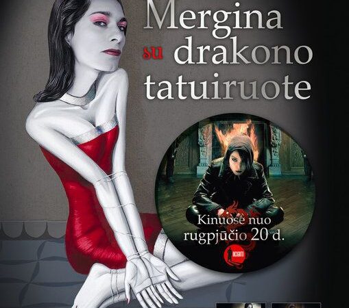 „Baltų lankų“ knygynuose – „Merginos su drakono tatuiruote“ dienos