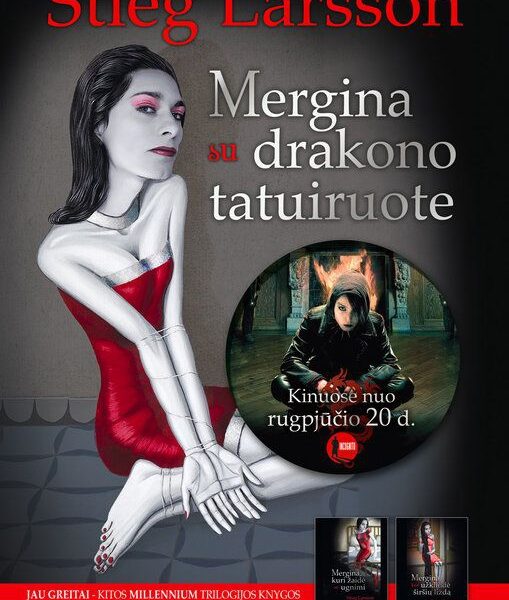 „Baltų lankų“ knygynuose – „Merginos su drakono tatuiruote“ dienos