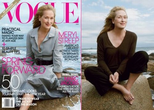 Meryl Streep – vyriausias „Vogue“ viršelio veidas