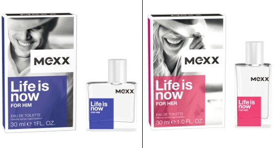 „Life is Now” – nauji mados namų „Mexx” kvepalai Jai ir Jam