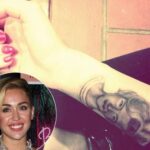 Naujoji Miley Cyrus tatuiruotė – senelės atvaizdas (foto)