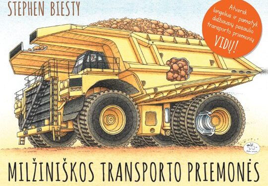 Knygų pusryčių konkurse – „Milžiniškos transporto priemonės“