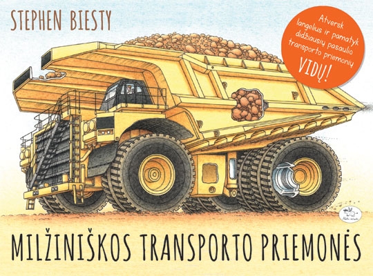 Knygų pusryčių konkurse - „Milžiniškos transporto priemonės“