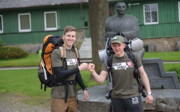 Daugiau nei 300 km pėsčiomis dėl kilniausio šios vasaros tikslo