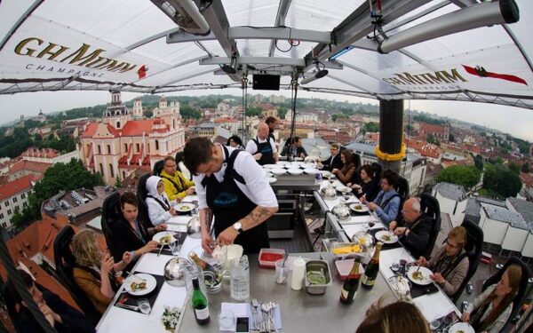 Dangaus restoranas pirmą kartą atvyks į Kauną (foto)