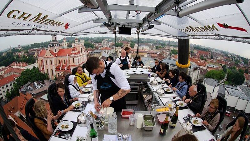Dangaus restoranas pirmą kartą atvyks į Kauną (foto)